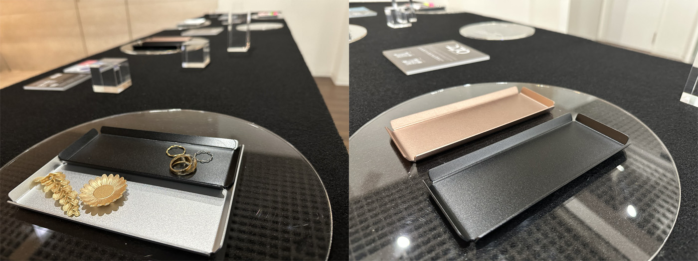 TRAY 新宿ショールームにて展示中